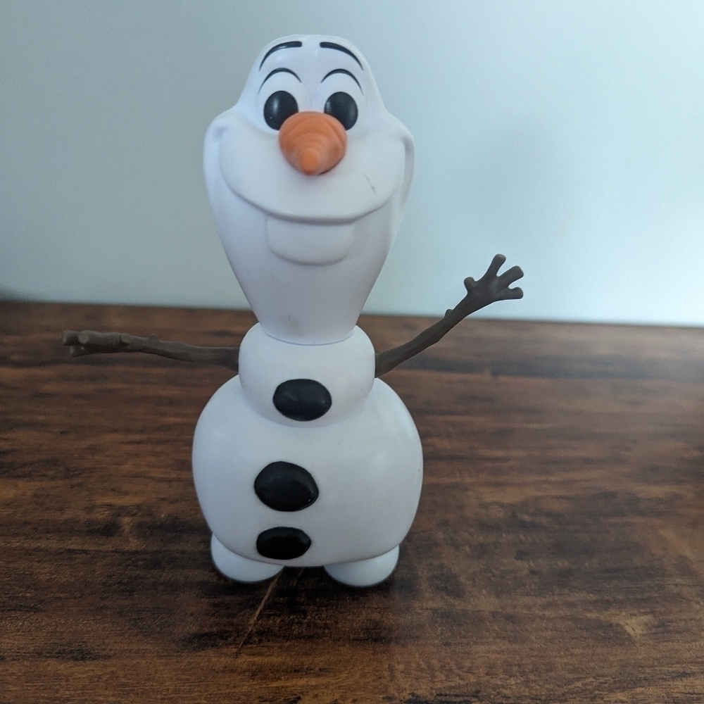 FREE WITH PURCHASE-Disney Frozen Olaf Plastic Action Figure